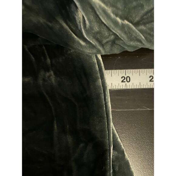 COS Green Velvet Dress - Picture 7 of 9